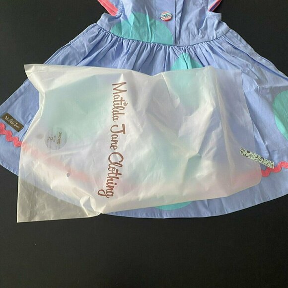 NWT Matilda Jane Blue Dot Dress - Picture 7 of 7